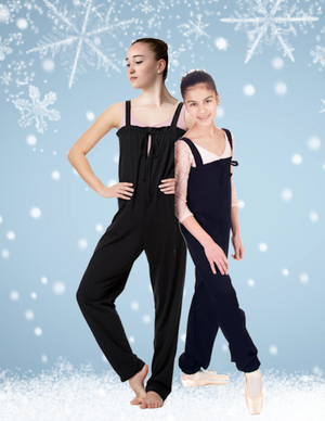 Dancer.NYC – Warm-Up Romper | Cotton Ballet Warm-Up Cover-Up